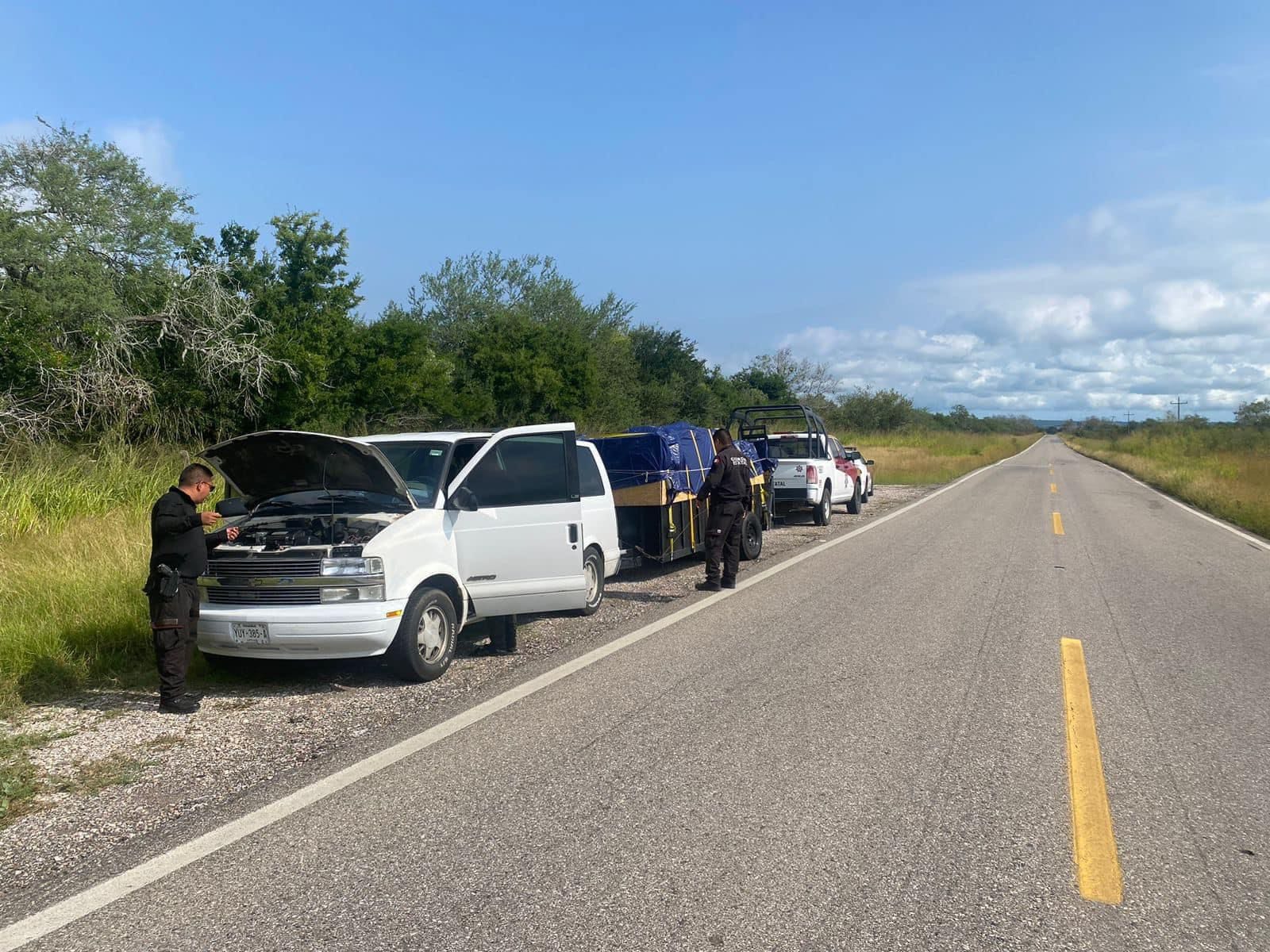 Carreteras de Tamaulipas con vigilancia permanente y auxilio a viajeros